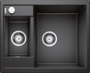 Zlew Blanco METRA 6 Silgranit antracyt odwracalny, korek auto. 516165