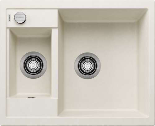 Zlew Blanco METRA 6 Silgranit delikatny biały odwracalny, korek auto. 527112.png