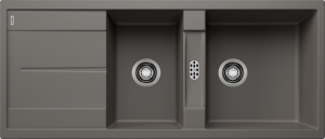 Zlew Blanco METRA 8 S Silgranit wulkaniczny szary odwracalny 527303