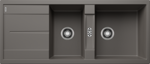 Zlew Blanco METRA 8 S Silgranit wulkaniczny szary odwracalny 527303.png