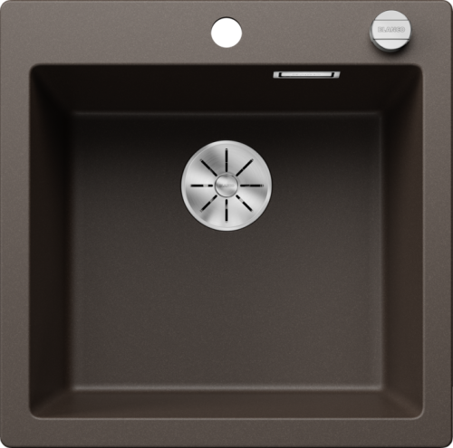Zlew Blanco PLEON 5 Silgranit kawowy, korek auto., InFino 523685.png