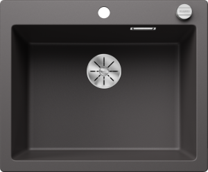 Zlew Blanco PLEON 6 Silgranit szarość skały, korek auto., InFino 523687