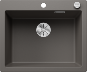 Zlew Blanco PLEON 6 Silgranit wulkaniczny szary, korek auto., InFino 527319