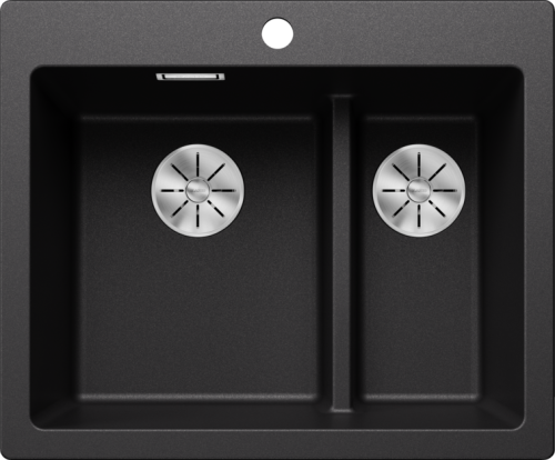 Zlew Blanco PLEON 6 Split Silgranit antracyt lewa, InFino 521689.png