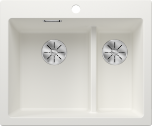 Zlew Blanco PLEON 6 Split Silgranit biały, lewa, InFino 521693