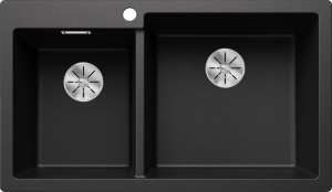 Zlew Blanco PLEON 9 Silgranit antracyt prawa, InFino 523057