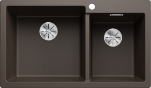 Zlew Blanco PLEON 9 Silgranit kawowy lewa, InFino 527643