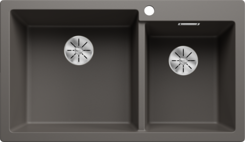 Zlew Blanco PLEON 9 Silgranit wulkaniczny szary lewa, InFino 527639.png