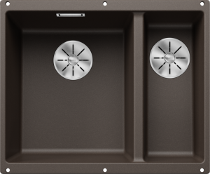 Zlew Blanco SUBLINE 340/160-U Silgranit kawowy lewa, InFino 523557