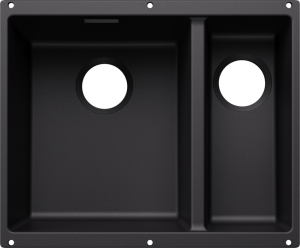 Zlew Blanco SUBLINE 340/160-U Silgranit czarny lewa, bez armatury 527818