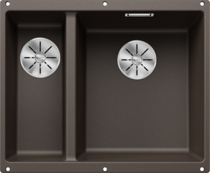 Zlew Blanco SUBLINE 340/160-U Silgranit kawowy prawa, InFino 523567