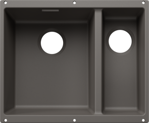 Zlew Blanco SUBLINE 340/160-U Silgranit wulkaniczny szary lewa, bez armatury 527819
