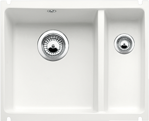 Zlew Blanco SUBLINE 350/150-U Ceramika biały połysk lewa 514522