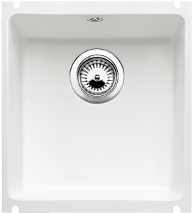 Zlew Blanco SUBLINE 375-U Ceramika biały połysk 516035