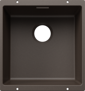 Zlew Blanco SUBLINE 400-U Silgranit kawowy, bez armatury 527792