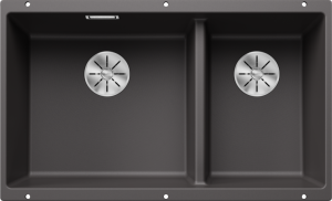 Zlew Blanco SUBLINE 430/270-U Silgranit szarość skały lewa, InFino 523152