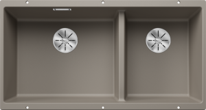 Zlew Blanco SUBLINE 480/320-U Silgranit tartufo lewa, InFino 523591