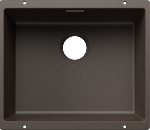 Zlew Blanco SUBLINE 500-U Silgranit kawowy, bez armatury 527800