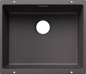 Zlew Blanco SUBLINE 500-U Silgranit szarość skały, bez armatury 527798