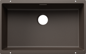 Zlew Blanco SUBLINE 700-U Silgranit kawowy, bez armatury 527808
