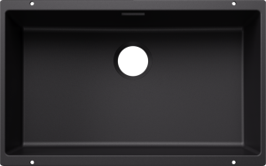 Zlew Blanco SUBLINE 700-U Silgranit czarny, bez armatury 527802