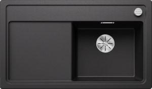 Zlew Blanco ZENAR 45 S Silgranit antracyt prawa, korek auto., InFino 523781