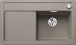 Zlew Blanco ZENAR 45 S Silgranit tartufo prawa, korek auto., InFino 523796