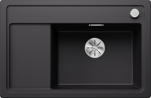 Zlew Blanco ZENAR XL 6 S Compact Silgranit czarny prawa, korek auto., InFino 526052.png