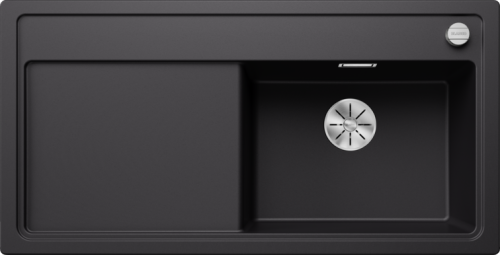 Zlew Blanco ZENAR XL 6 S Silgranit czarny prawa, korek auto., InFino 526062.png