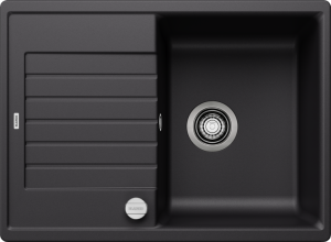 Zlew Blanco ZIA 45 S Compact Silgranit czarny odwracalny, korek auto. 526008