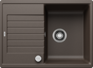 Zlew Blanco ZIA 45 S Compact Silgranit kawowy odwracalny, korek auto. 524720