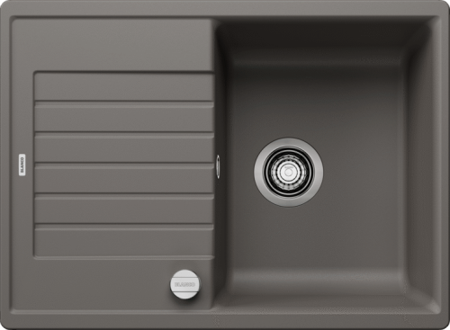 Zlew Blanco ZIA 45 S Compact Silgranit wulkaniczny szary odwracalny, korek auto. 527379.png