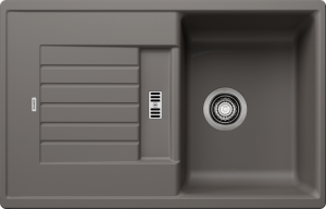 Zlew Blanco ZIA 45 S Silgranit wulkaniczny szary odwracalny 527383
