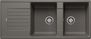 Zlew Blanco ZIA 8 S Silgranit wulkaniczny szary odwracalny 527392