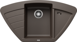 Zlew Blanco ZIA 9 E Silgranit kawowy narożny 515074