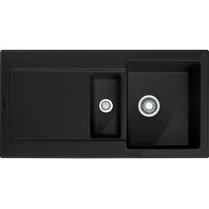 Zlew ceramiczny Franke Maris MRK 651-100 Czarny Mat