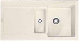 Zlew ceramiczny Franke Maris MRK 651-100 Kremowy
