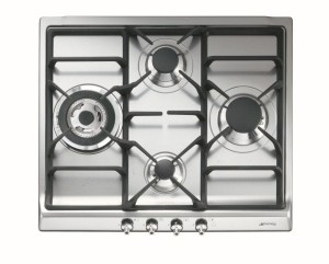 Płyta gazowa Smeg SER60SGH3 Stal nierdzewna